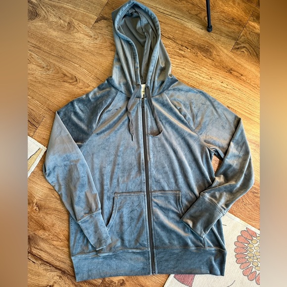 aerie OFFLINE Women’s After Party Velour Oversized Full Zip Hoodie. Like new - Picture 1 of 9